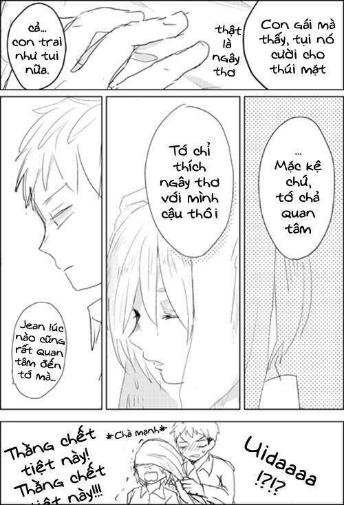 tấn công người khổng lồ - doujinshi jean kirstein chapter 17 6