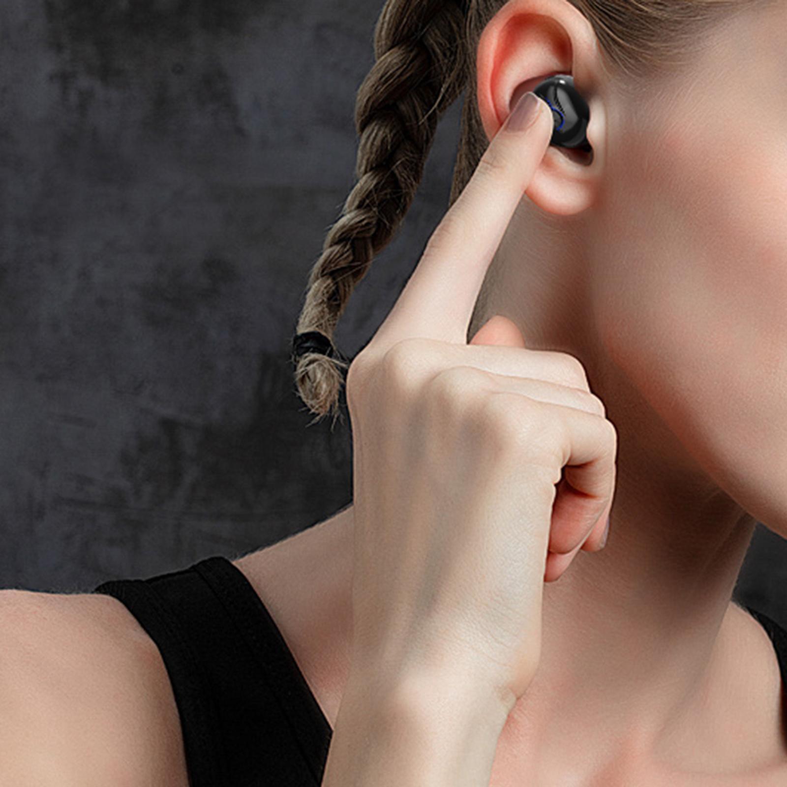 Headphones V5.0 Stereo Noise Cancelling for Gym Running Workout Laptop