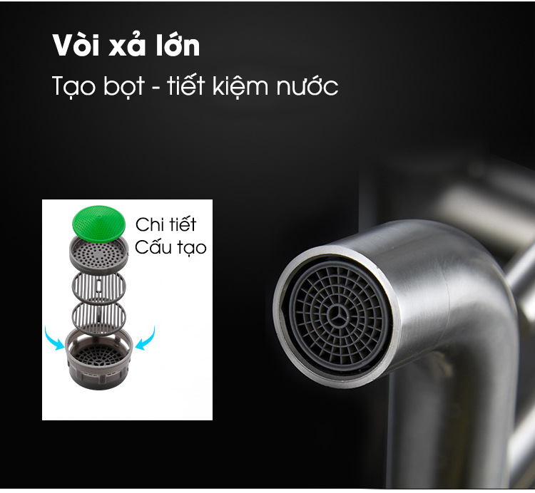 Sen cây tắm đứng nóng lạnh inox 304 KOSKO (BH 24 THÁNG), sen tắm nóng lạnh tròn L