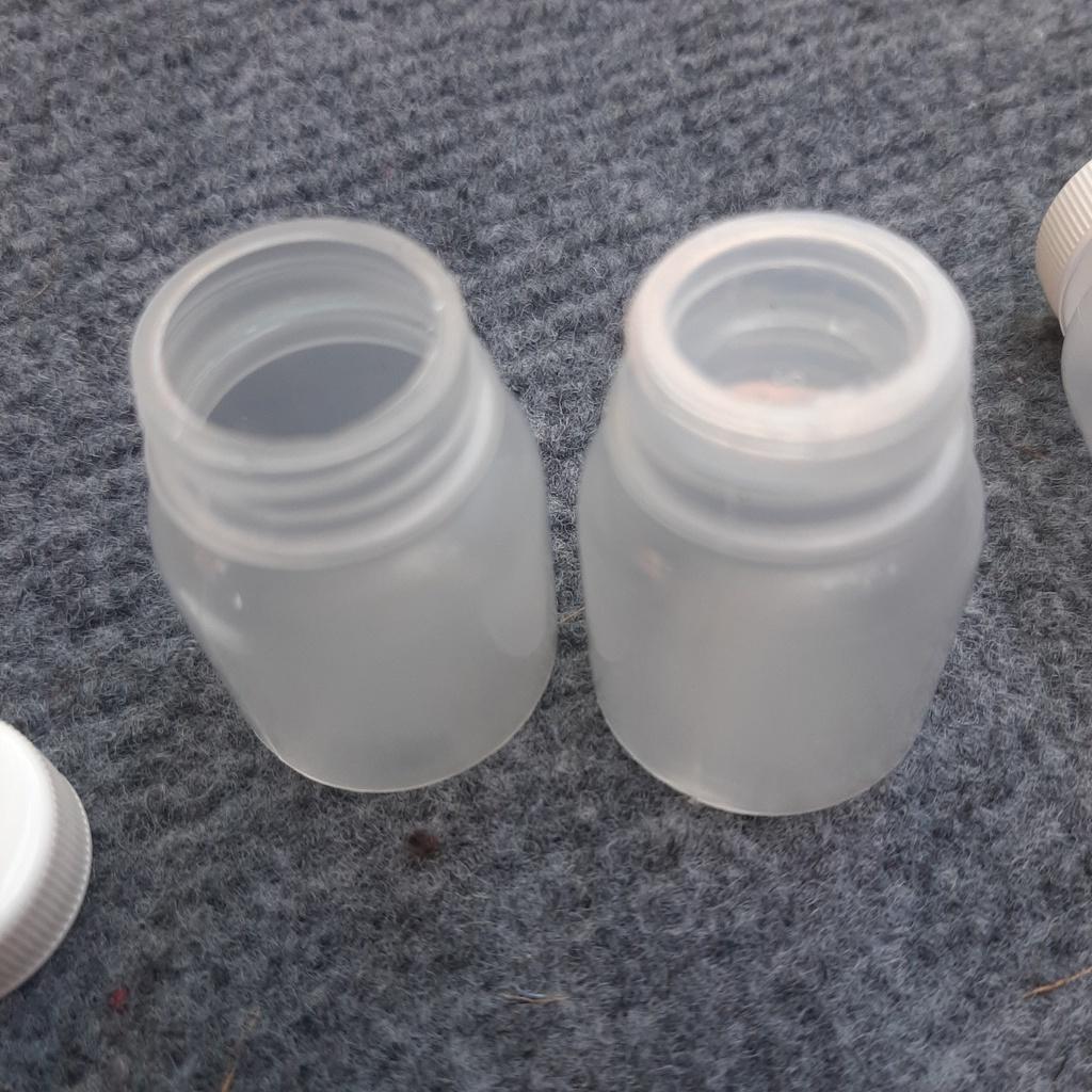 Lọ nhựa rỗng 15ml - combo 50 lọ , lọ nhựa chiết dung dịch trong suốt 15ml có nút đậy bên trong