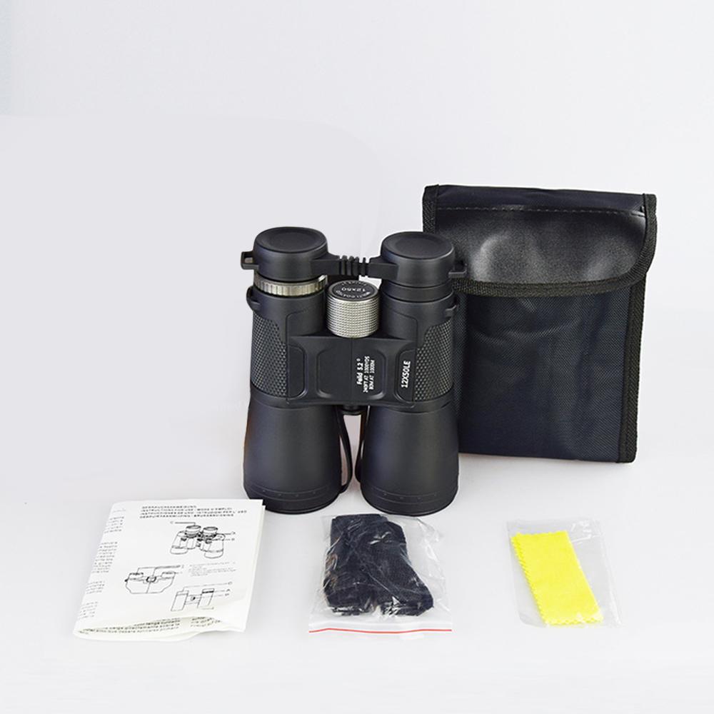 12×50 Binoculars Binocular Telescope High Magnification High Definition Handheld for Outdoor Traveling Bird