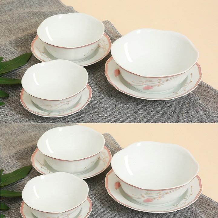 Tô canh sứ  Việt Nam hoa 1012 cao cấp