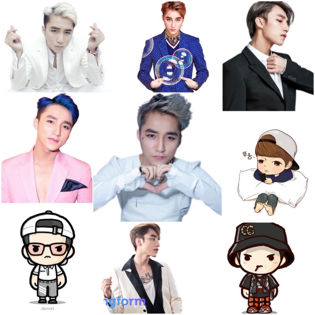 SET 30-60 Sticker Sơn Tùng MTP