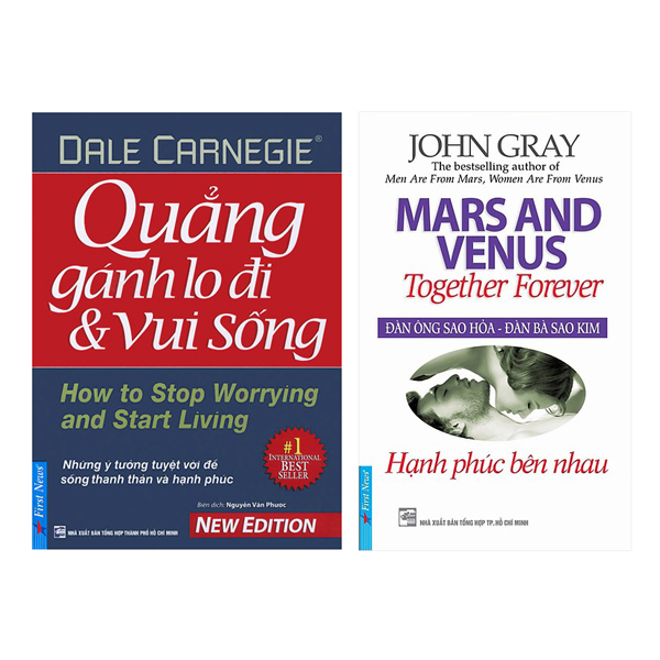 Combo Đàn Ông Sao Hỏa - Đàn Bà Sao Kim + Quẳng Gánh Lo Đi Và Vui Sống