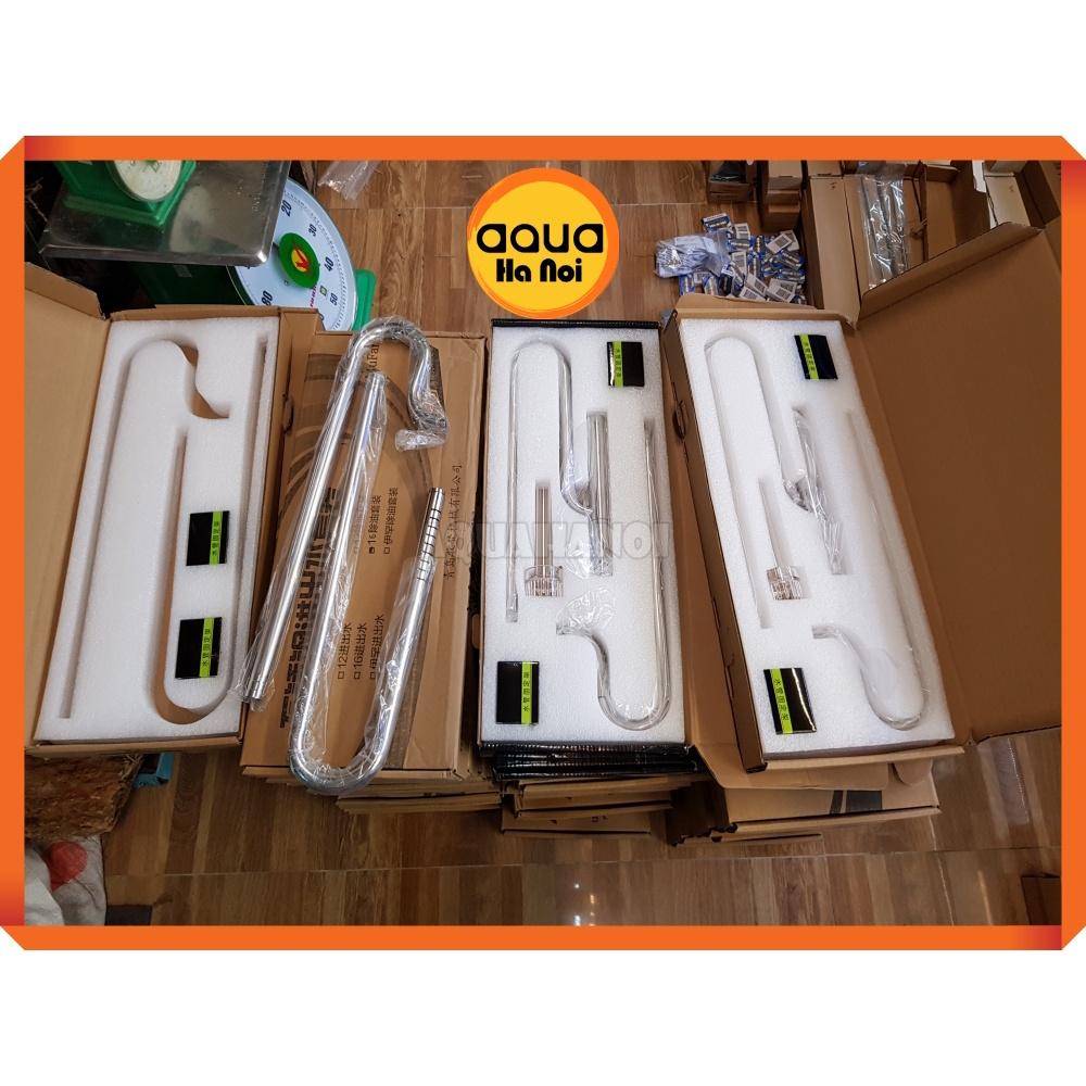 Bộ In out inox 304 Mufan - Không lọc váng - Phi 12/16mm - Tăng thẩm mĩ cho máy lọc hồ thủy sinh