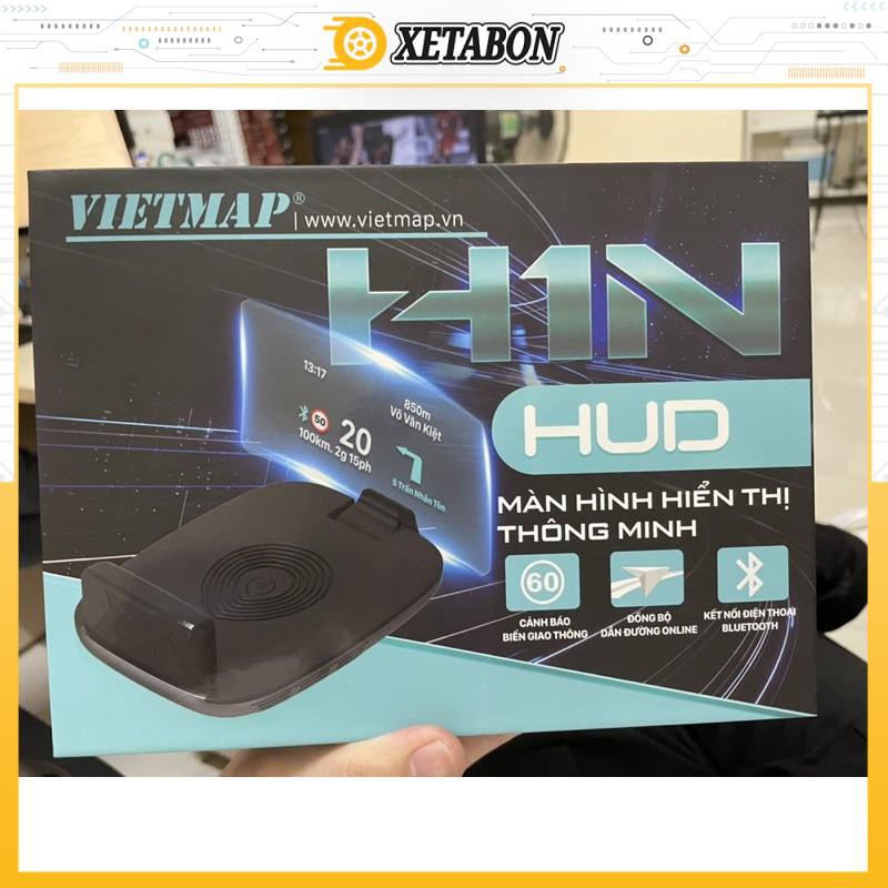 Vietmap Hud H1n- Hud Dẫn Đường Thông Báo Camera- Giao Thông- Báo Tốc độ