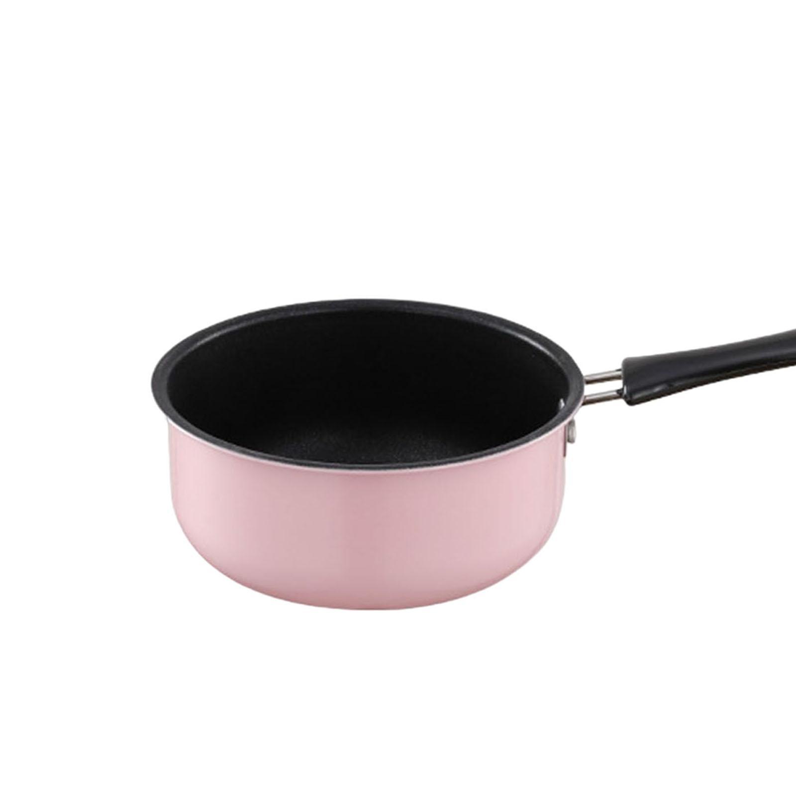 Small Saucepan  Soup Pot Cookware with Long  for RV Travel