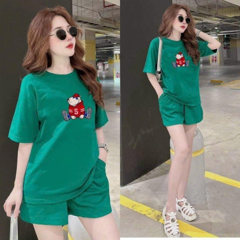 Sét đồ bộ đùi nữ cao cấp bigsize mẫu mới, sét bộ đi chơi thể thao chất cotton xịn đẹp, đô bộ mặc nhà mùa hè mát mịn