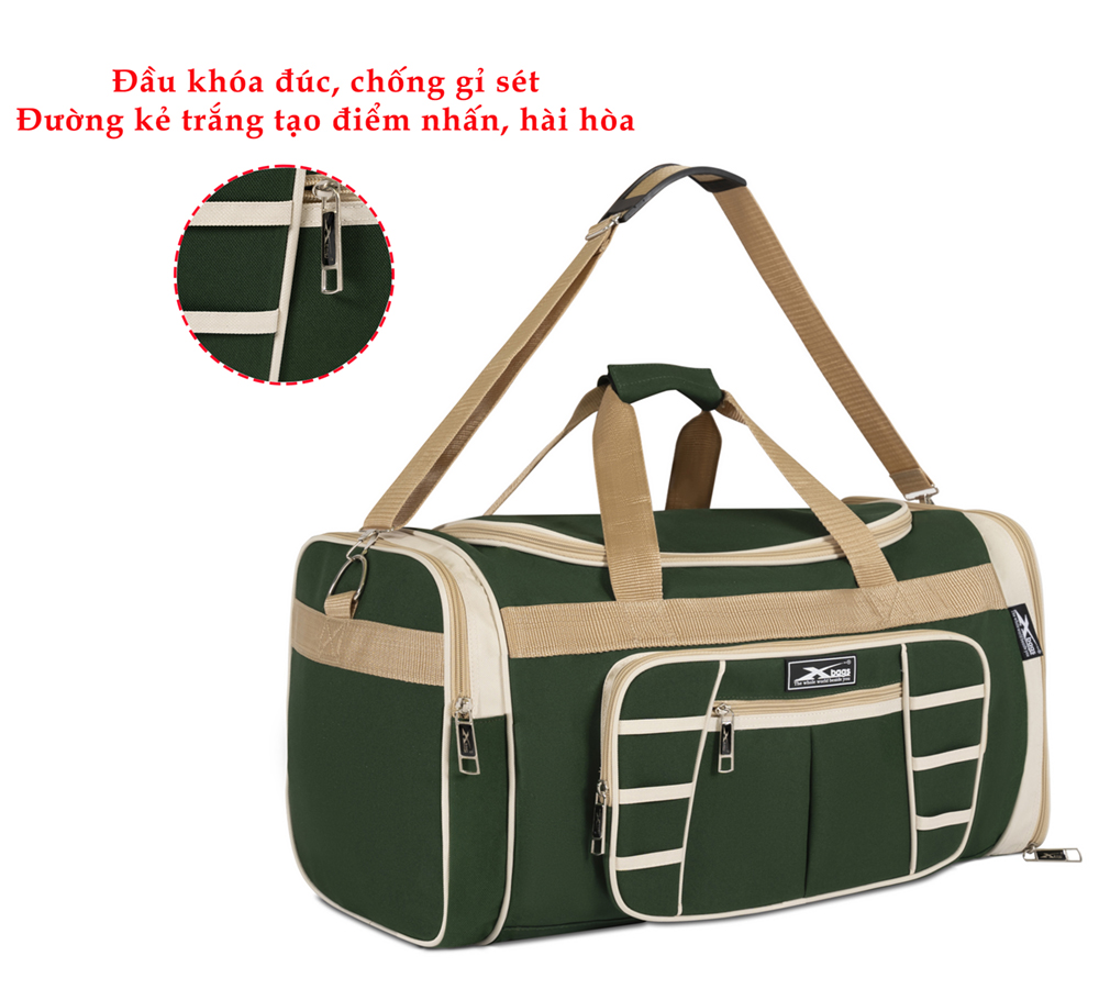 TÚI DU LỊCH XBAGS STYLISH XB 6006, TÚI DU LỊCH CÓ NGĂN ĐỰNG GIÀY RIÊNG BIỆT