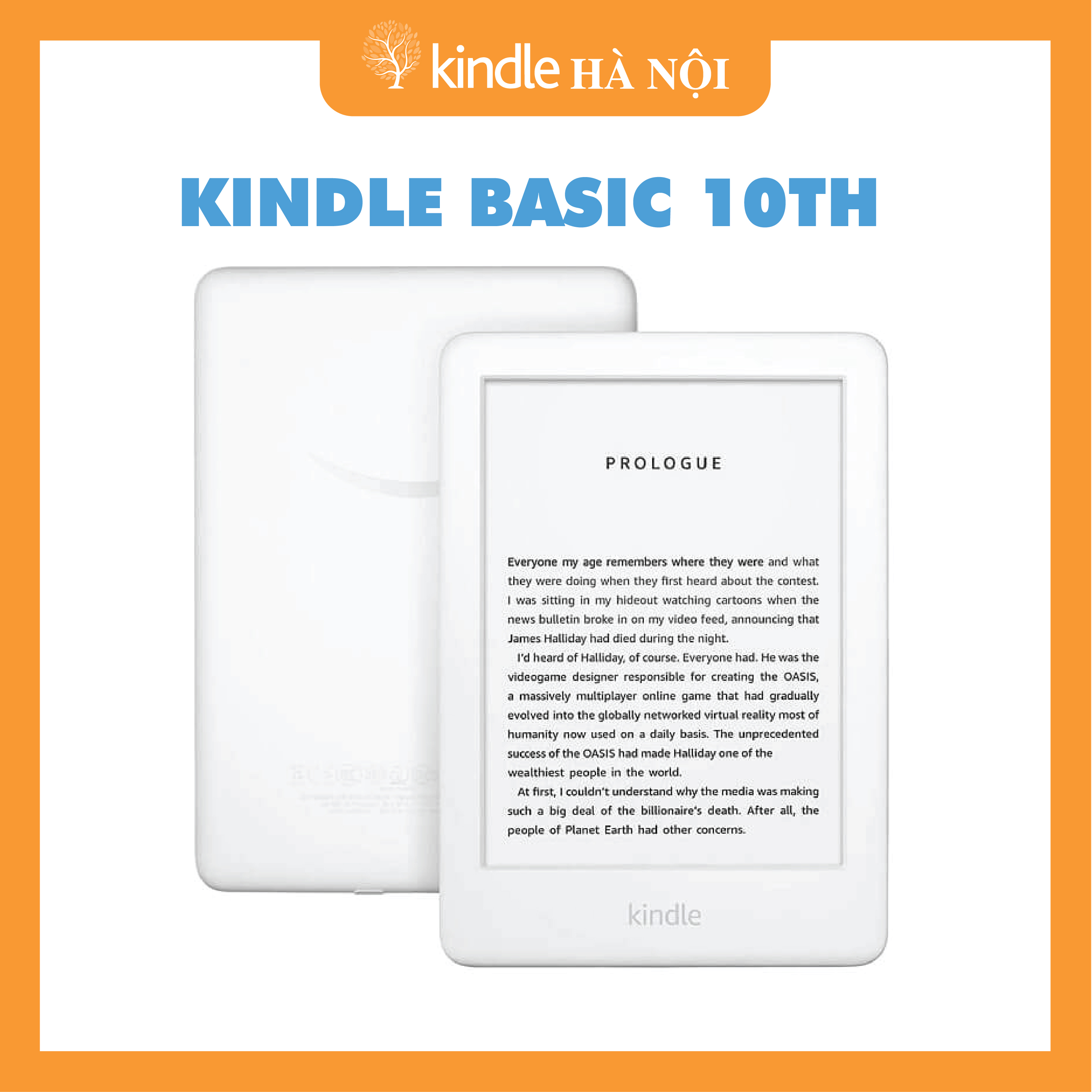 Máy Đọc Sách All New Kindle 10th (Kindle Basic 10th) – Hàng Chính Hãng