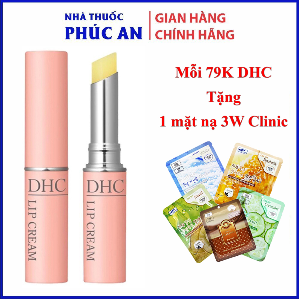 Son dưỡng môi DHC Lip Cream dưỡng ẩm, làm mềm môi 1,5g