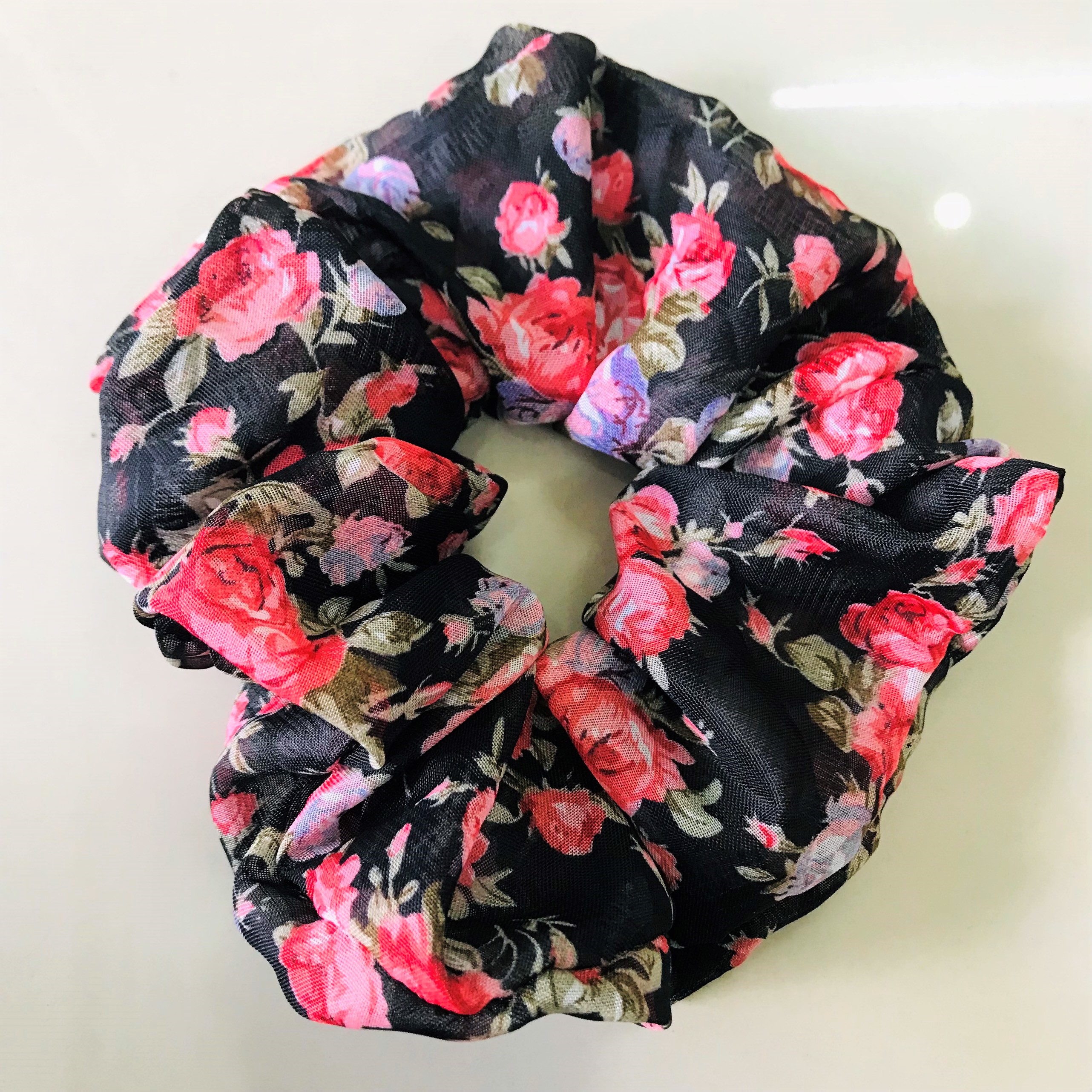 SCRUNCHIES - COMBO 1 - 3 - 5 DÂY CỘT TÓC SCRUNCHIES - NHIỀU MÀU - BẢN TO - DÂY BUỘC TÓC VẢI - CHO BẠN GÁI