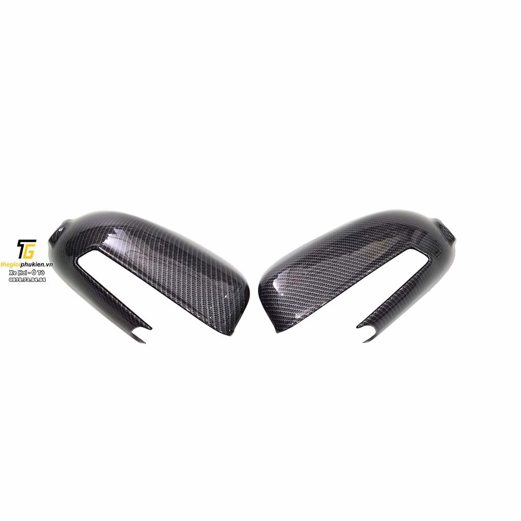 Bộ ốp gương chiếu hậu Hyundai Kona vân Carbon cap cấp