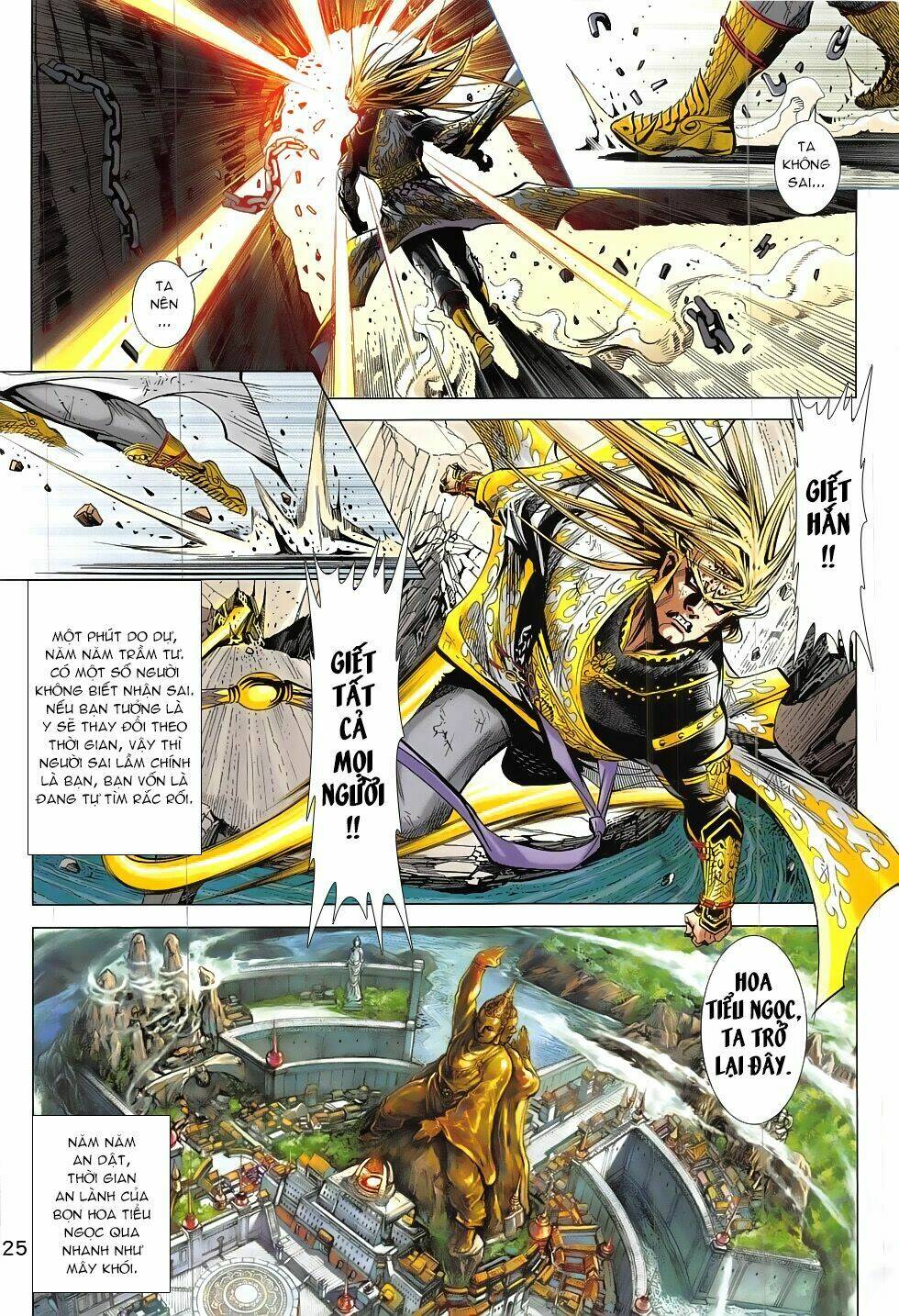 thần chưởng chapter 24 25