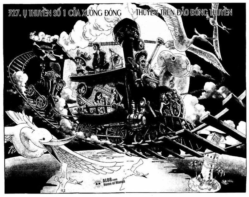 đảo hải tặc - one piece chapter 327 1