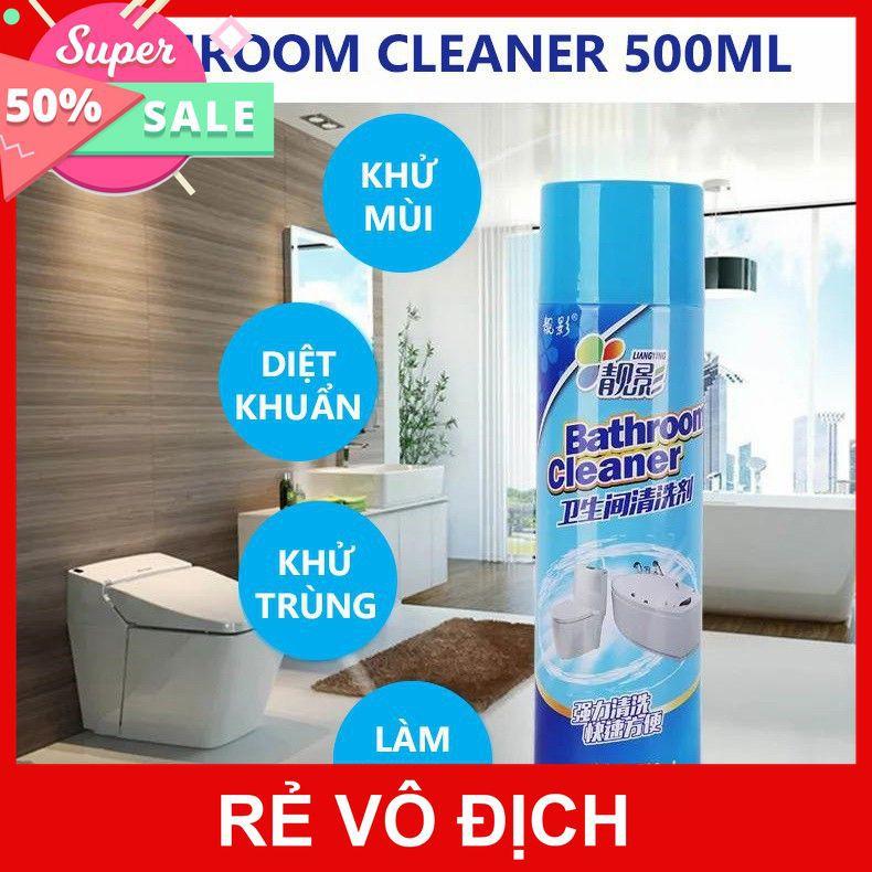 Tảy rửa vệ sinh phòng tắm, tảy rửa vệ sinh màu xanh giúp luôn sáng bóng như mới