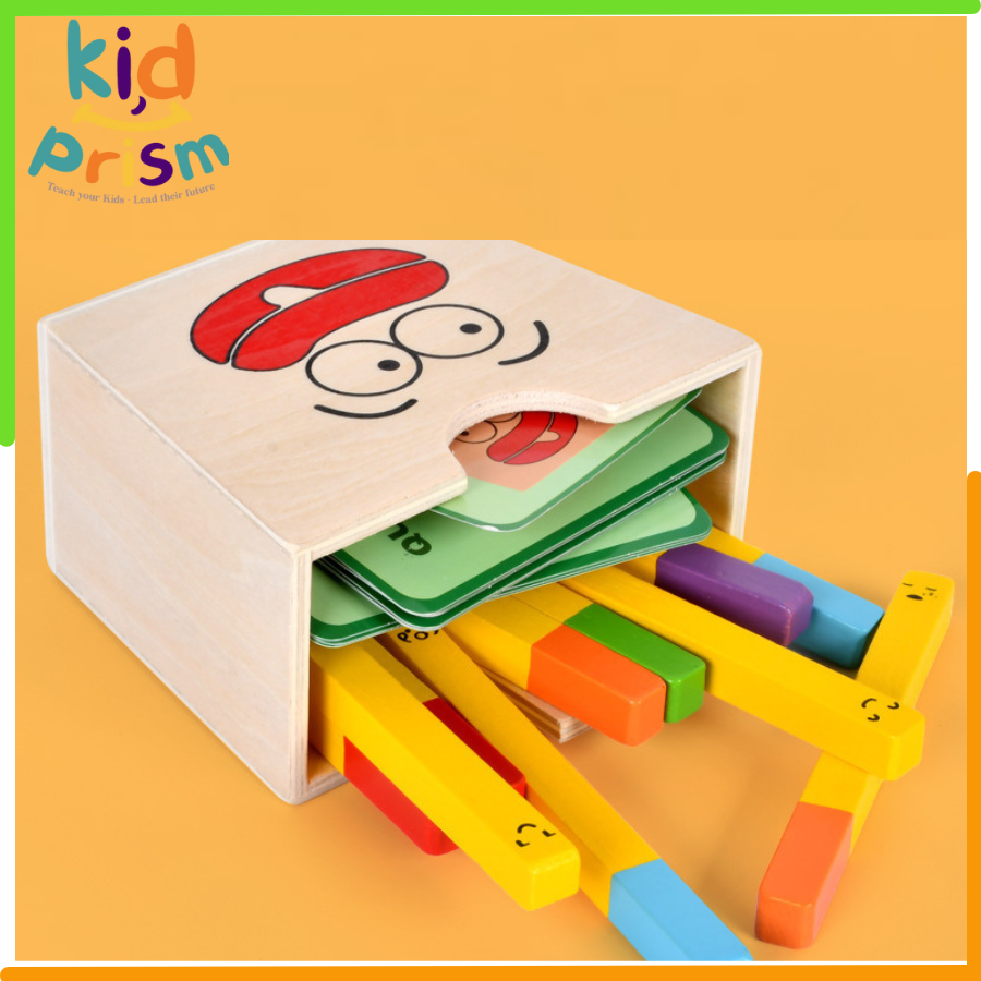 Đồ chơi Montessori - Hộp khoai tây màu sắc logic, Giúp bé sáng tạo trí tuệ, phát triển tư duy - Đồ chơi mầm non