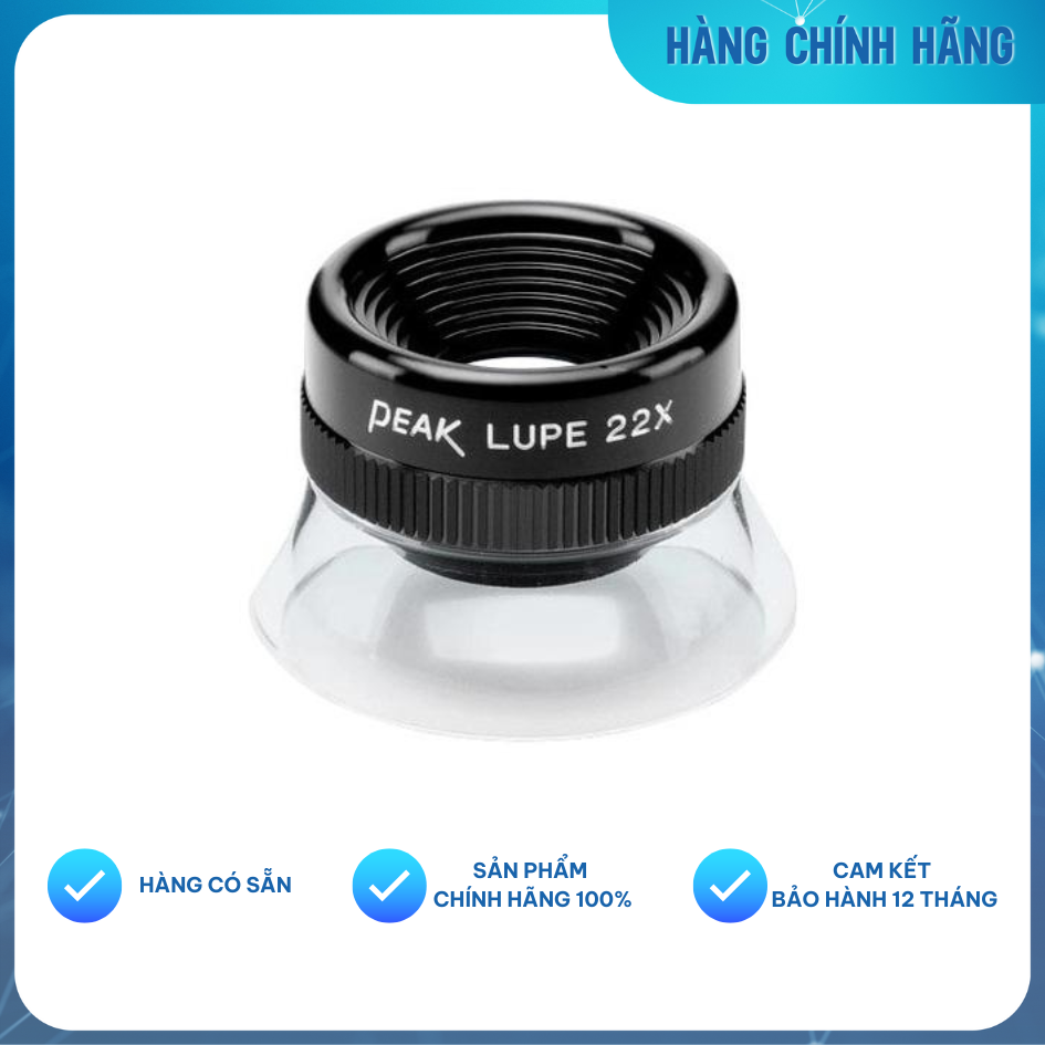 Kính Lúp Peak Cầm Tay | Model: 1964-22X | Độ Phóng Đại 22X
