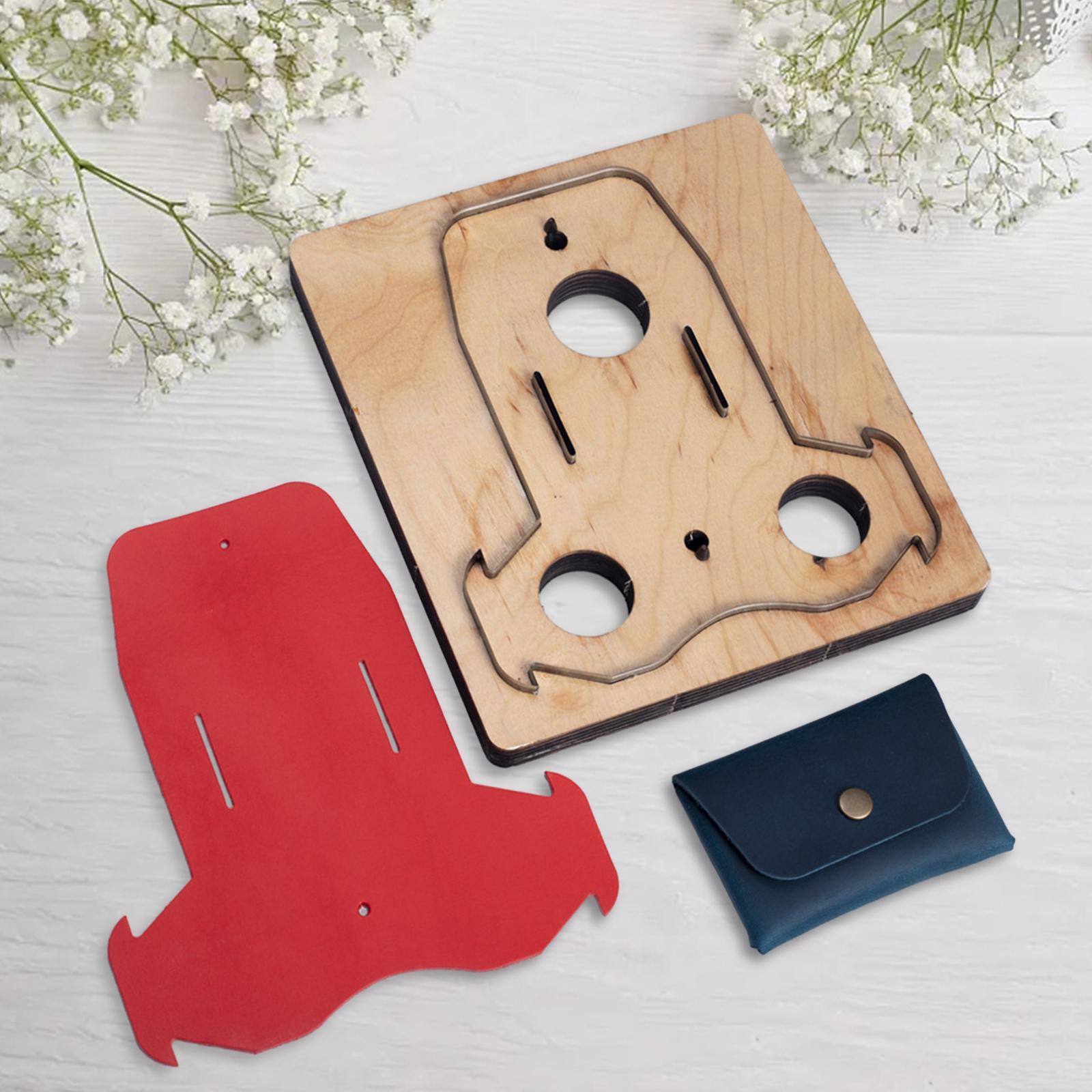 DIY Card Holder Leather Cutting Die Coin Purse Purse Cutter Punch Tool