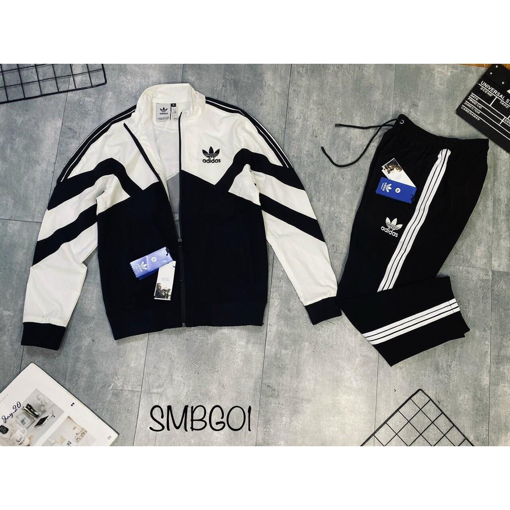 Sale Siêu phẩm bộ gió 2 lớp lót lưới mặc nam nữ ảnh thật