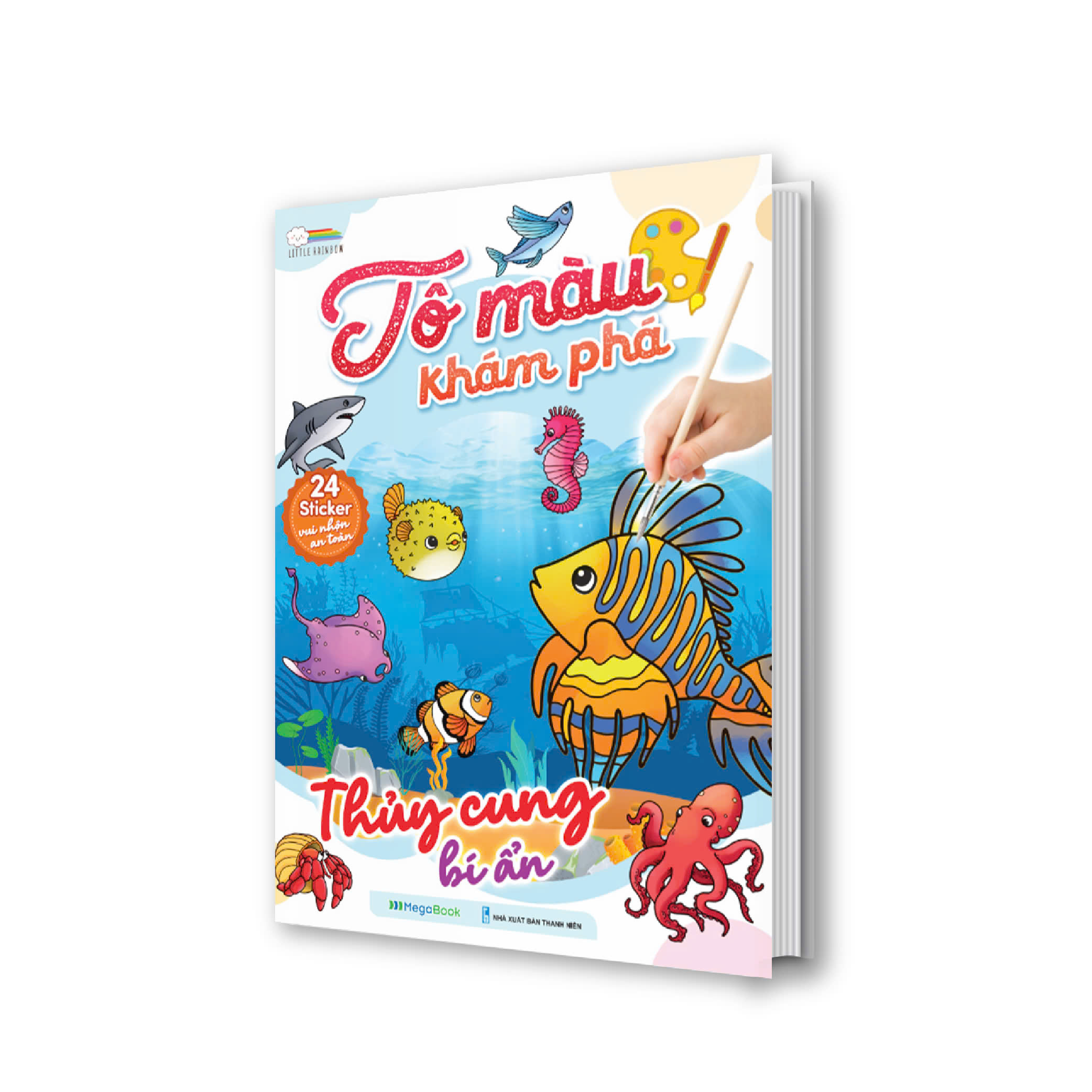 Combo Tô màu Khám Phá (5 Cuốn)