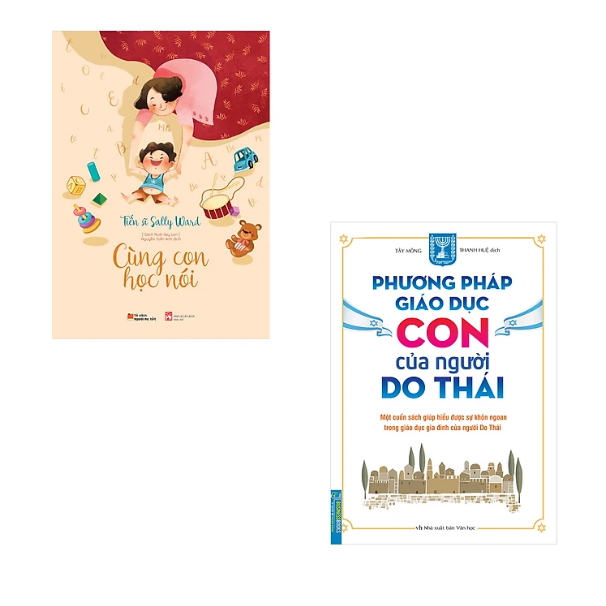 Combo Cẩm Nang Bồi Đắp Kỹ Năng Và Phát Triển Cho Trẻ : Phương Pháp Giáo Dục Con Của Người Do Thái+ Cùng Con Học Nói Chuyển Hóa Bản Thân, Trao Quyền Cho Con Cái (Dạy Con Theo Cách Người Nhật / Tặng Kèm Bookmark Happy Life)