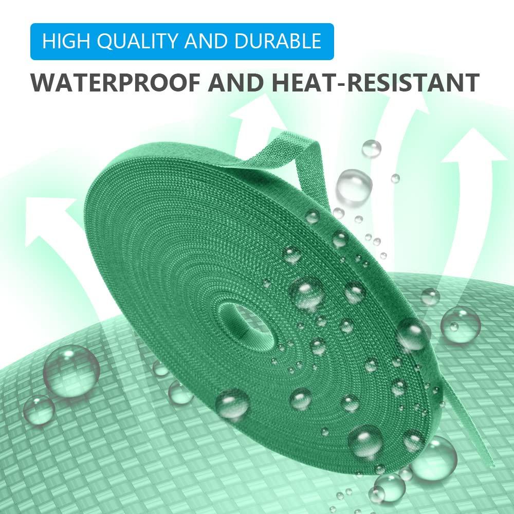 Plantbinder Velcro, Băng dây có khả năng kết nối hai loại thực vật có thể khóa được hỗ trợ hai lần hỗ trợ thực vật có khả năng chống dính đa năng.