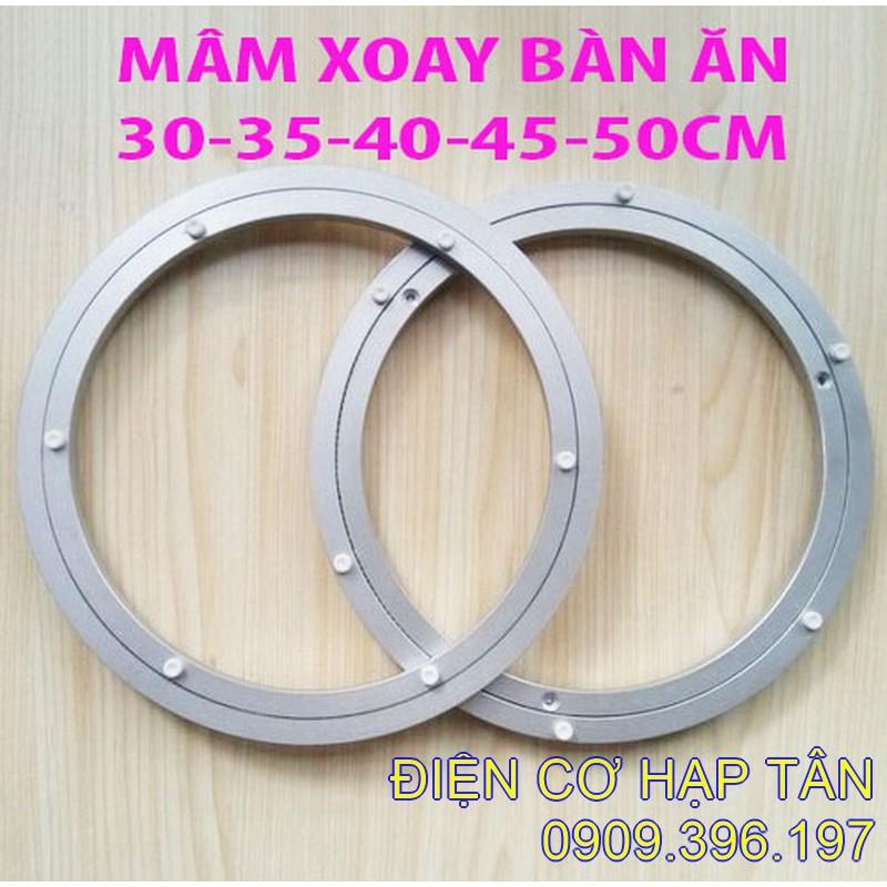 MÂM XOAY BÀN ĂN 30 ,35 ,40 ,45, 50CM