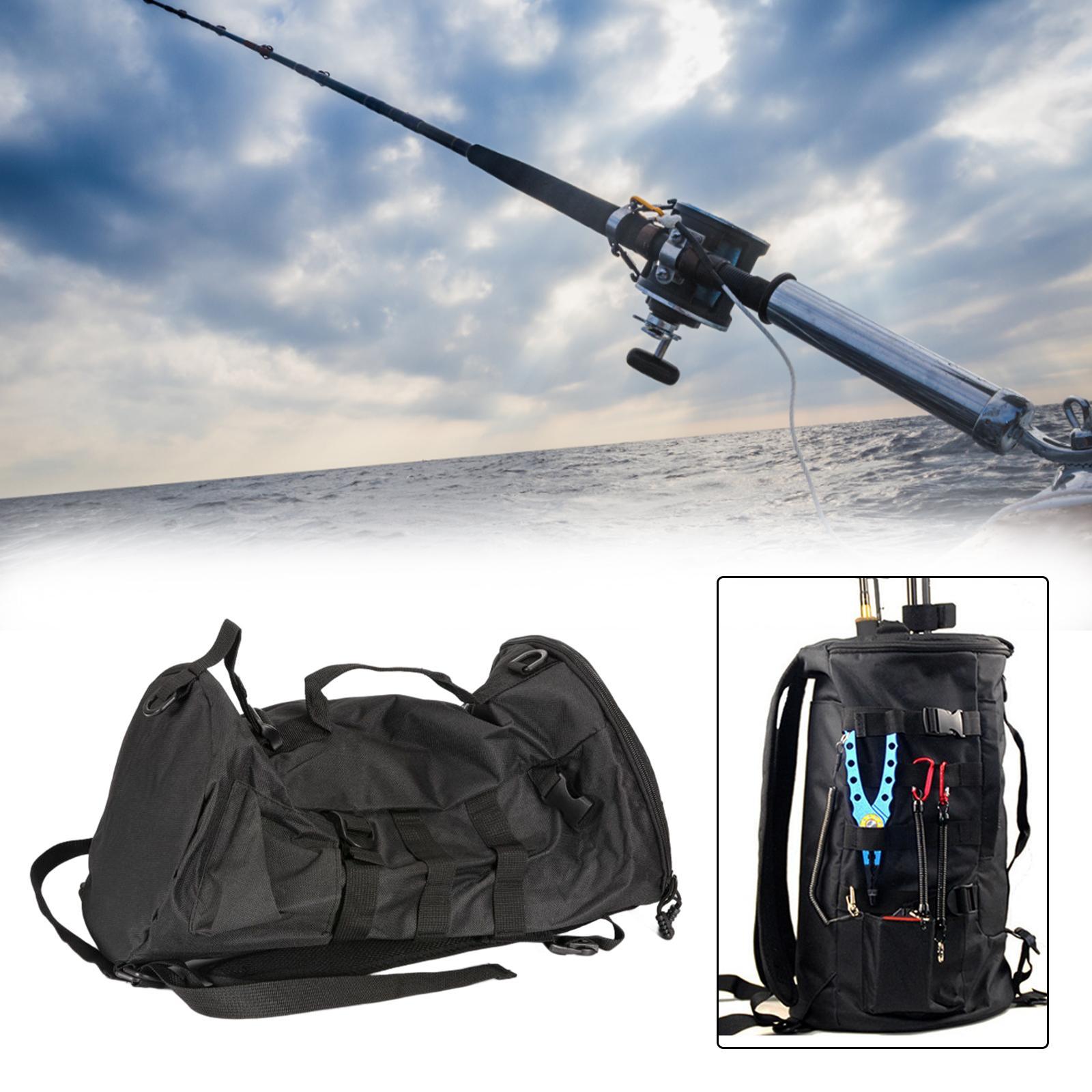 Fishing Tackle Bag Storage Bag Attachments Multipurpose Fishing Backpack for Outdoor Fishing