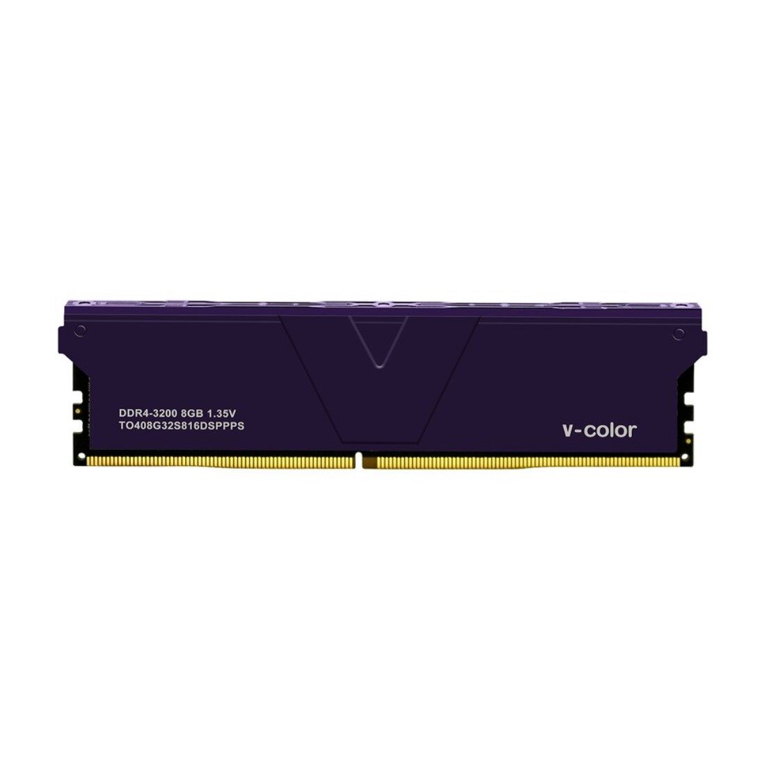 Ram V-Color DDR4 16GB 3200MHz PrismPro RGB UDIMM 1.35V White - Hàng chính hãng