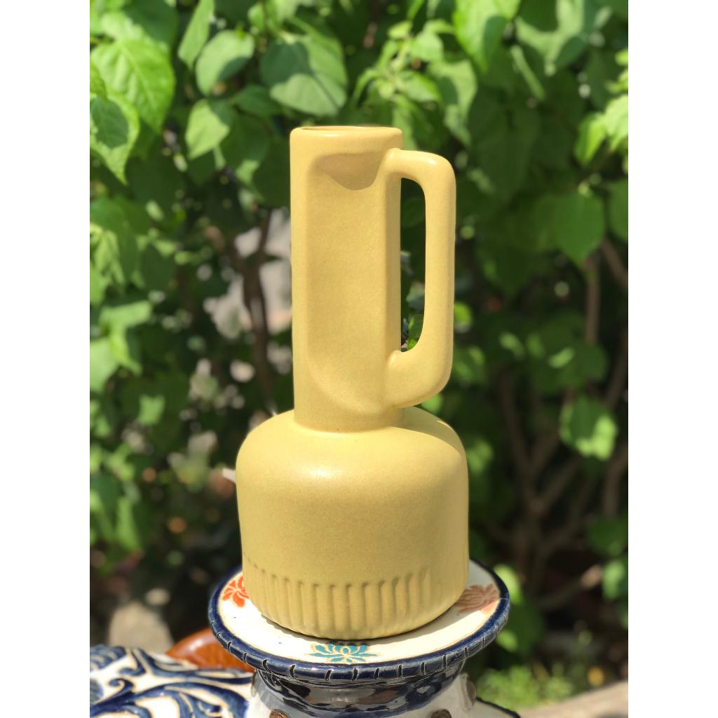 BỘ BÌNH GỐM SỨ XUẤT KHẨU TRANG TRÍ DECOR CẮM HOA XK02