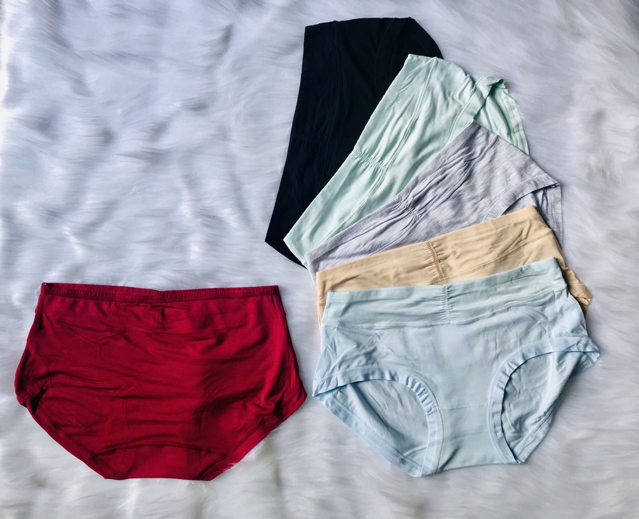 COMBO 5 QUẦN MW COTTON NHÚN