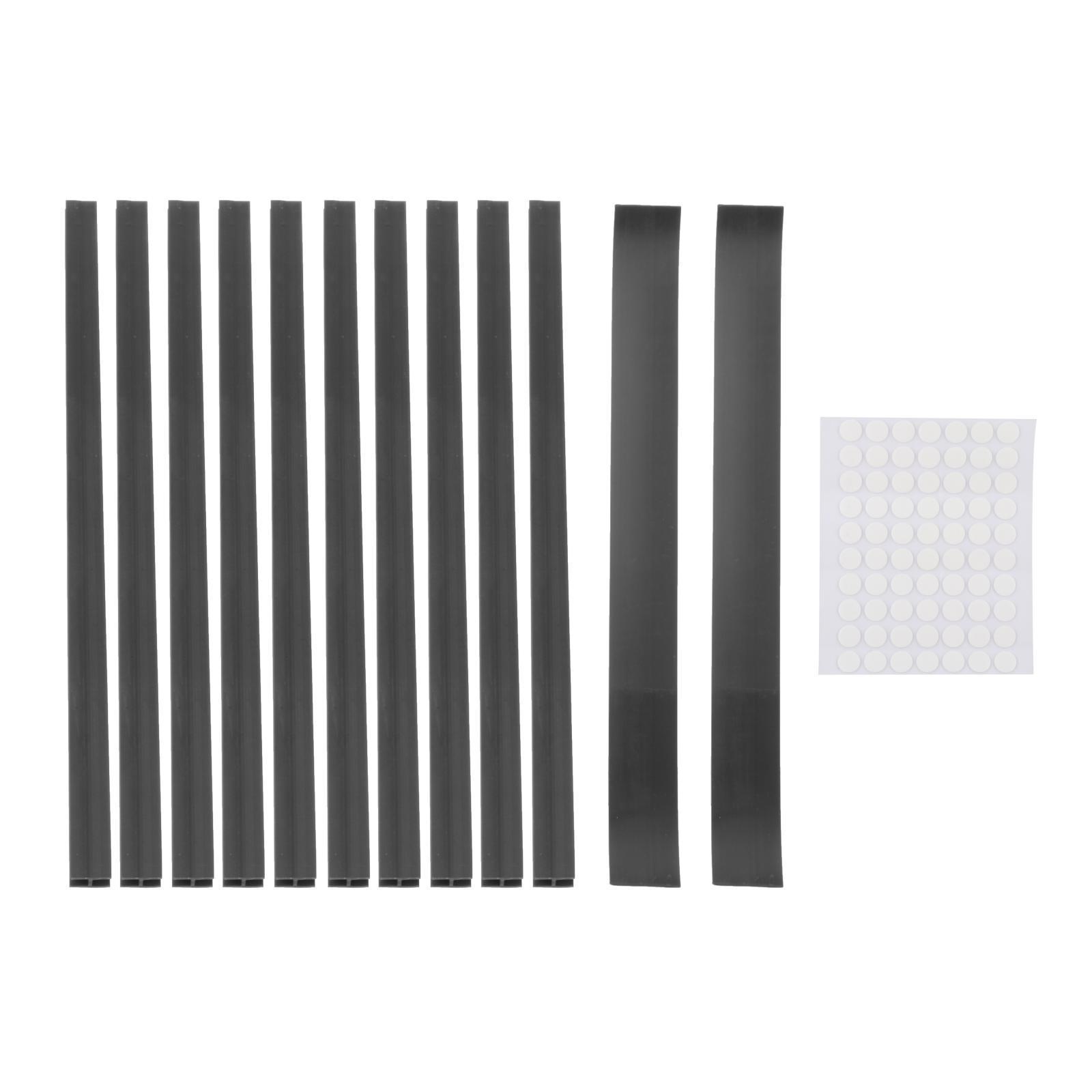 10 Pieces Pod wall Mounted Holder with Adhesives for