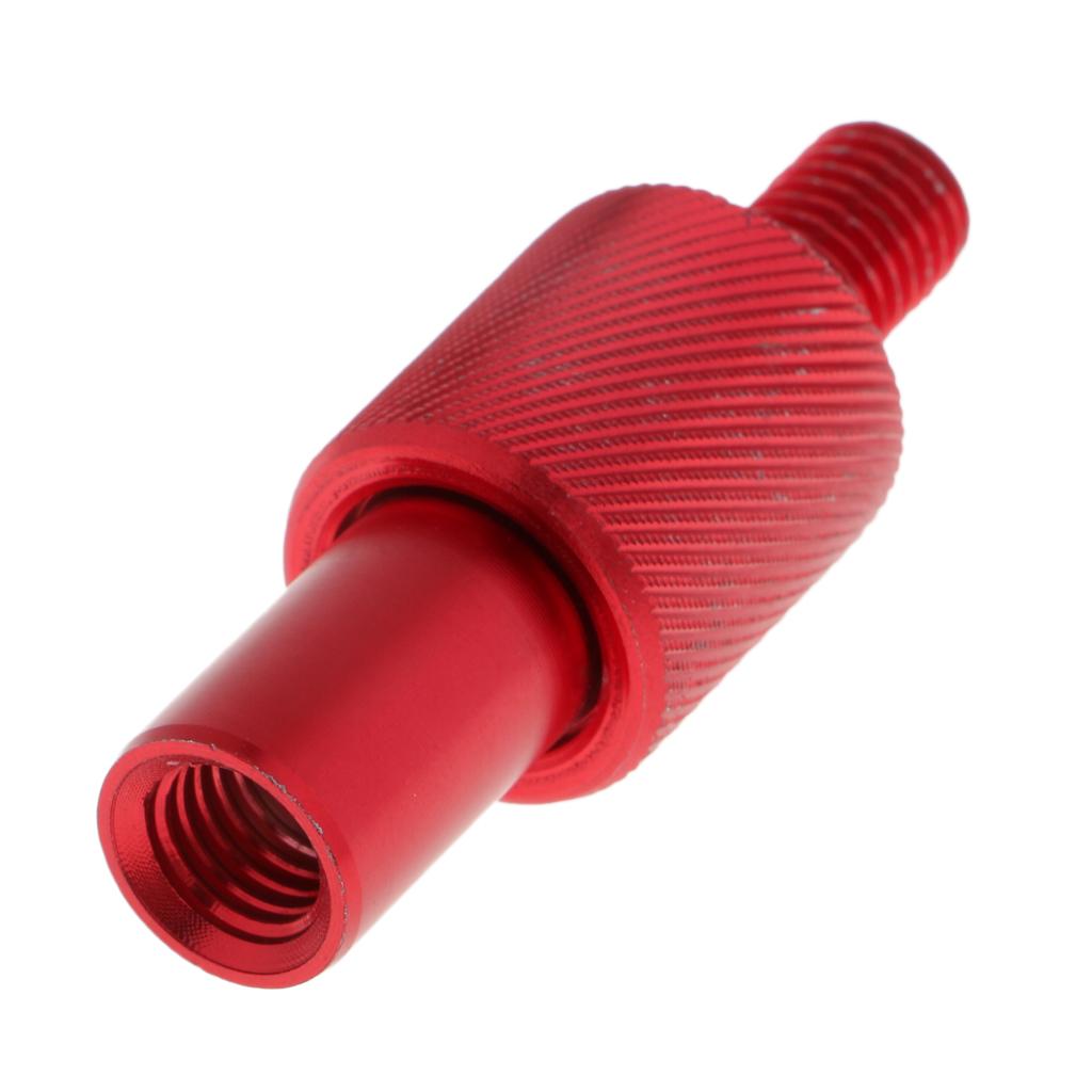Fishing Landing Net Connector Fishing Rod Thread Quick Release Adapter Red