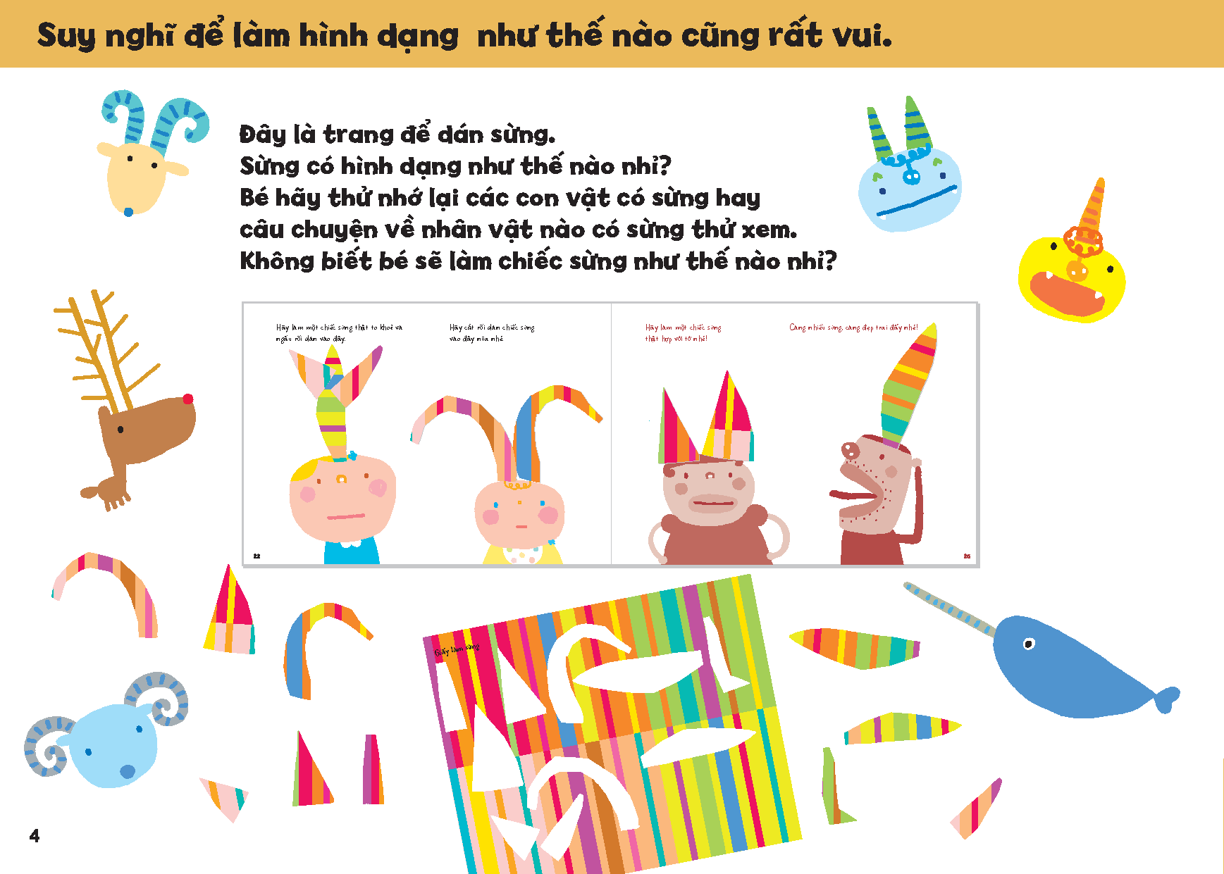 Sách - Dtpbooks - Xé Dán Thật Vui - Tủ sách vui để học