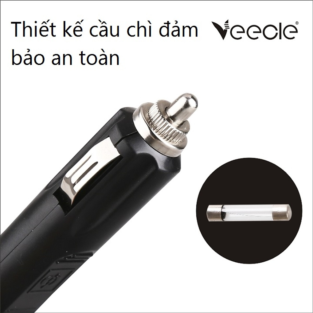 Bộ chia tẩu sạc ô tô tích hợp 3 cổng cắm sạc và 2 cổng USB sạc nhanh đa năng cao cấp KY-548 (Tặng quạt nhựa mini cắm cổng USB-GIAO MÀU NGẪU NHIÊN)