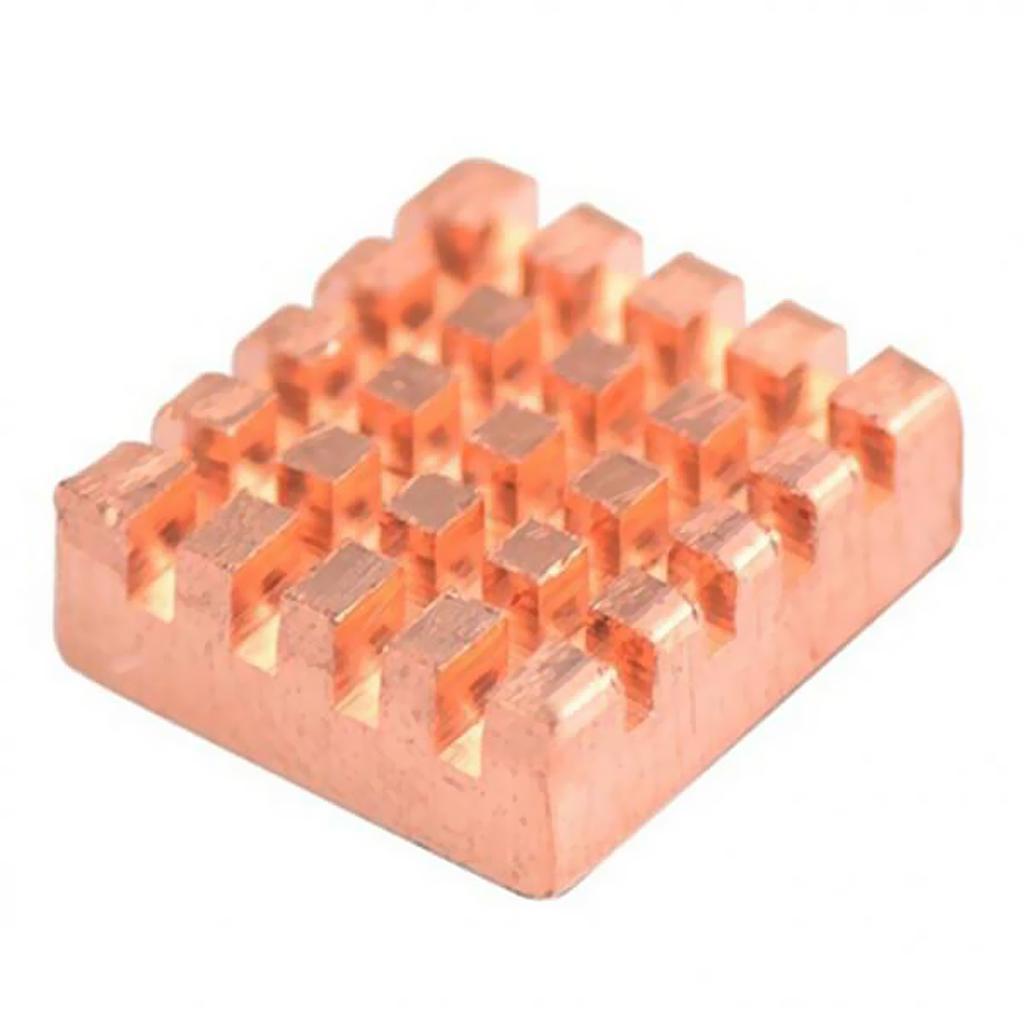 3 pieces Golden Cooling Copper Heatsink for Raspberry Pi 2/ for Raspberry Pi