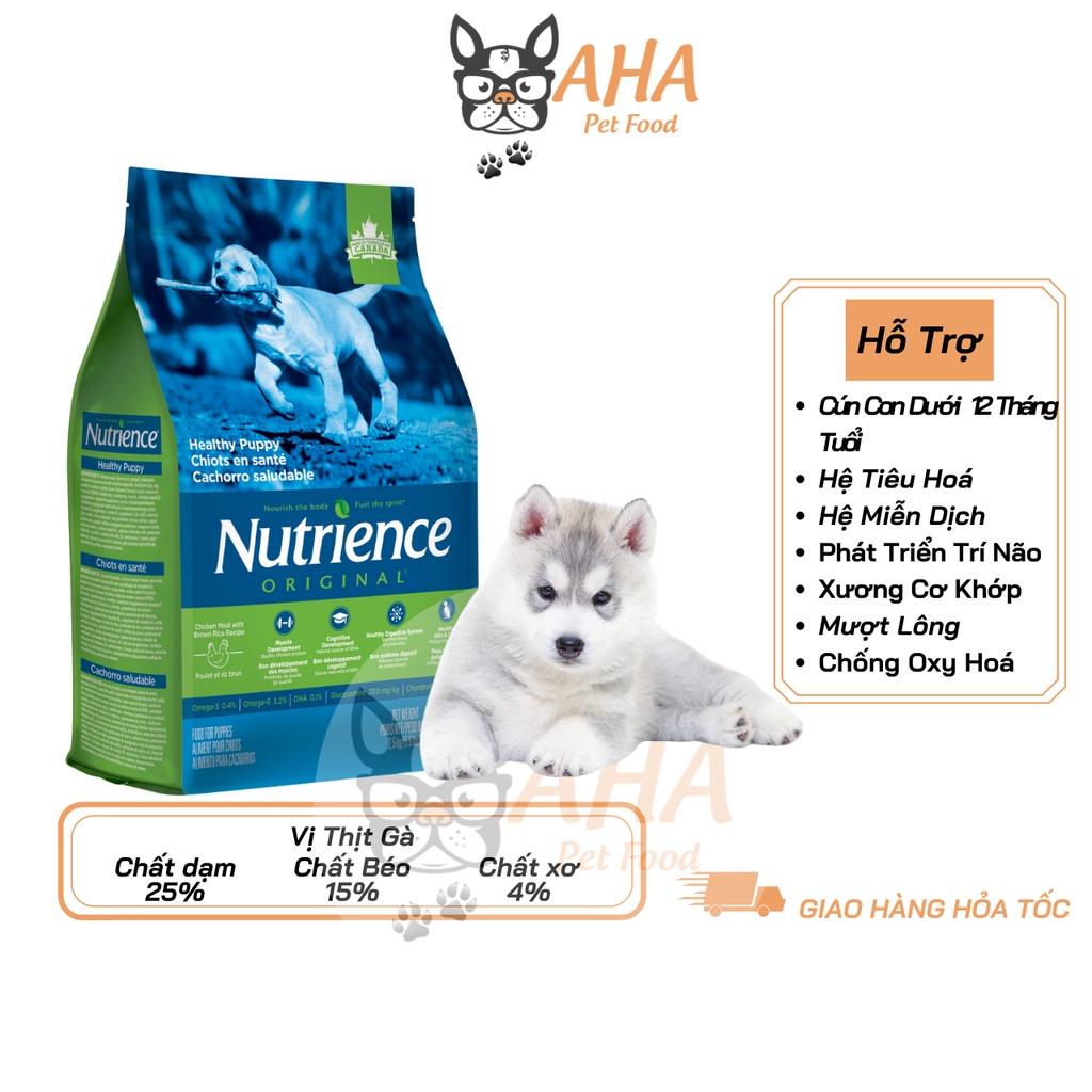 Thức Ăn Cho Chó Con Nutrience Original Bao 500g Phát Triển Trí Não, Dầu Cá Hồi Giúp Da Lông Bóng Mượt - Thịt Gà Trái Cây