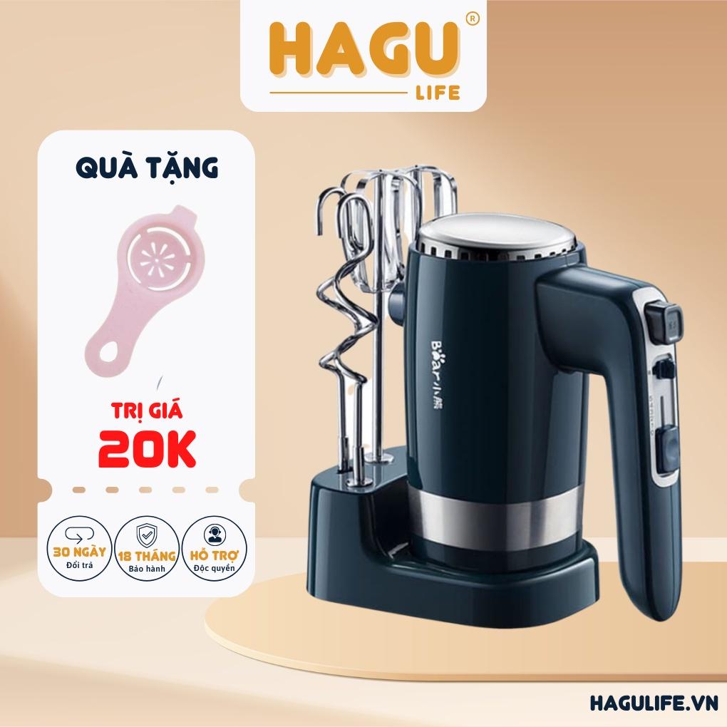 Máy Đánh Trứng Cầm Tay Mini - Máy Đánh Kem Cầm Tay Bear HM-B01V1_ Cam Kết Chính Hãng_Bảo Hành 12 Tháng