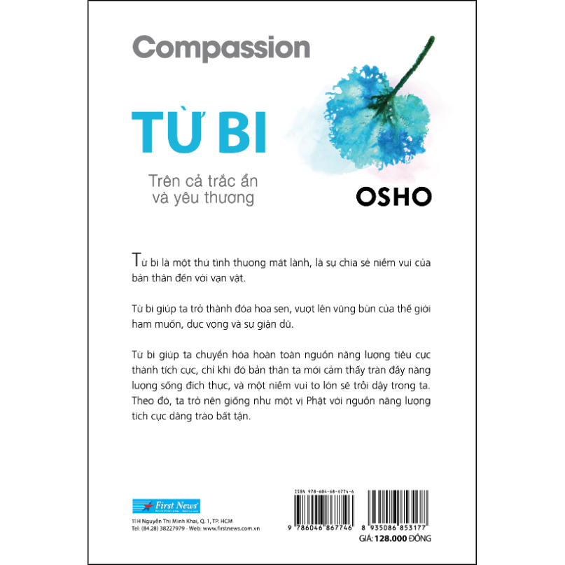 Sách OSHO Từ Bi - Compassion