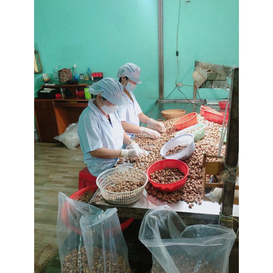 Túi Giấy 500g Nguyên Hạt - Hạt điều Hoàng Linh Linh nhiều size thơm ngon giòn béo, rang mới hàng ngày - Chuẩn xuất khẩu