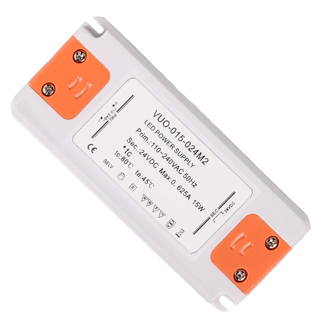 LED Biến Áp nguồn Điều 15W 24V cho Dây Đèn Bóng/1 chiếc