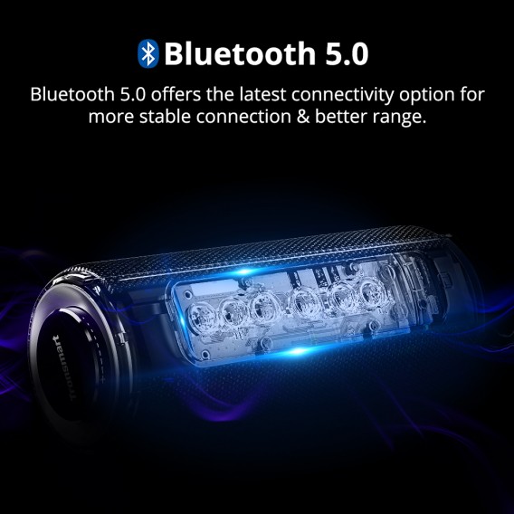 Loa bluetooth 5.0 ngoài trời, âm thanh vòm 360 độ, Bass sâu  Tronsmart Element T6 Plus - Hàng chính hãng