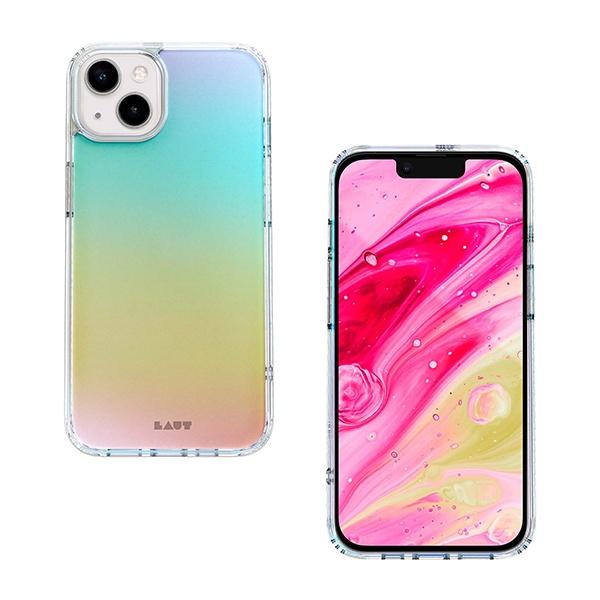 Ốp Lưng Dành Cho IPhone 14 Holo Trong Suốt Chất Liệu Nhựa Cứng Màu Ngọc Trai Đẹp Thời Trang - Hàng chính hãng