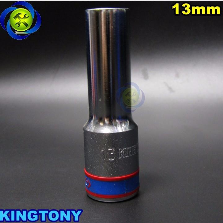 Tuýp 13mm 1/2 Kingtony 423513M loại dài 6 cạnh màu trắng