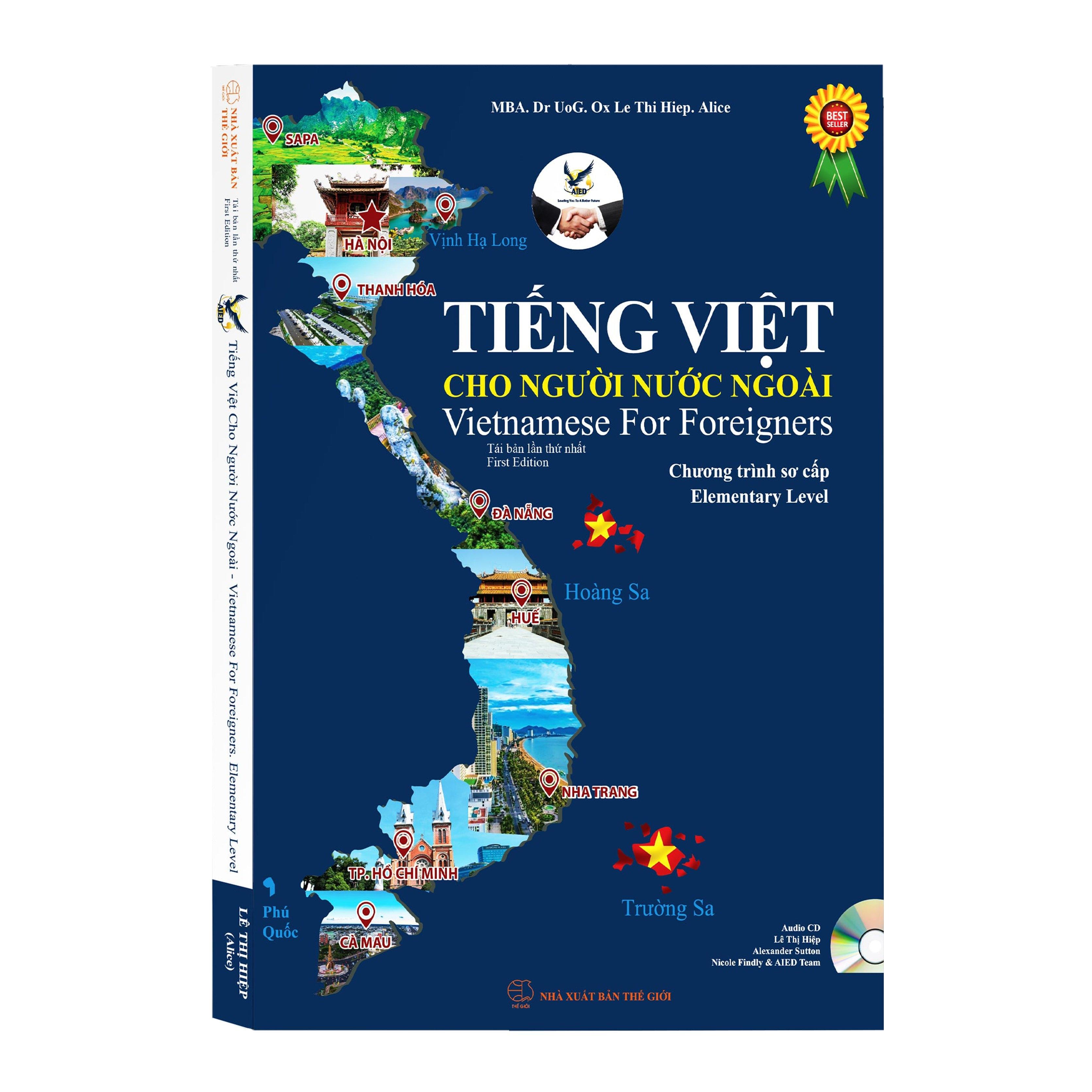 Tiếng Việt Cho Người Nước Ngoài - Chương Trình Sơ Cấp - Tái Bản Lần 1 (Kèm CD)