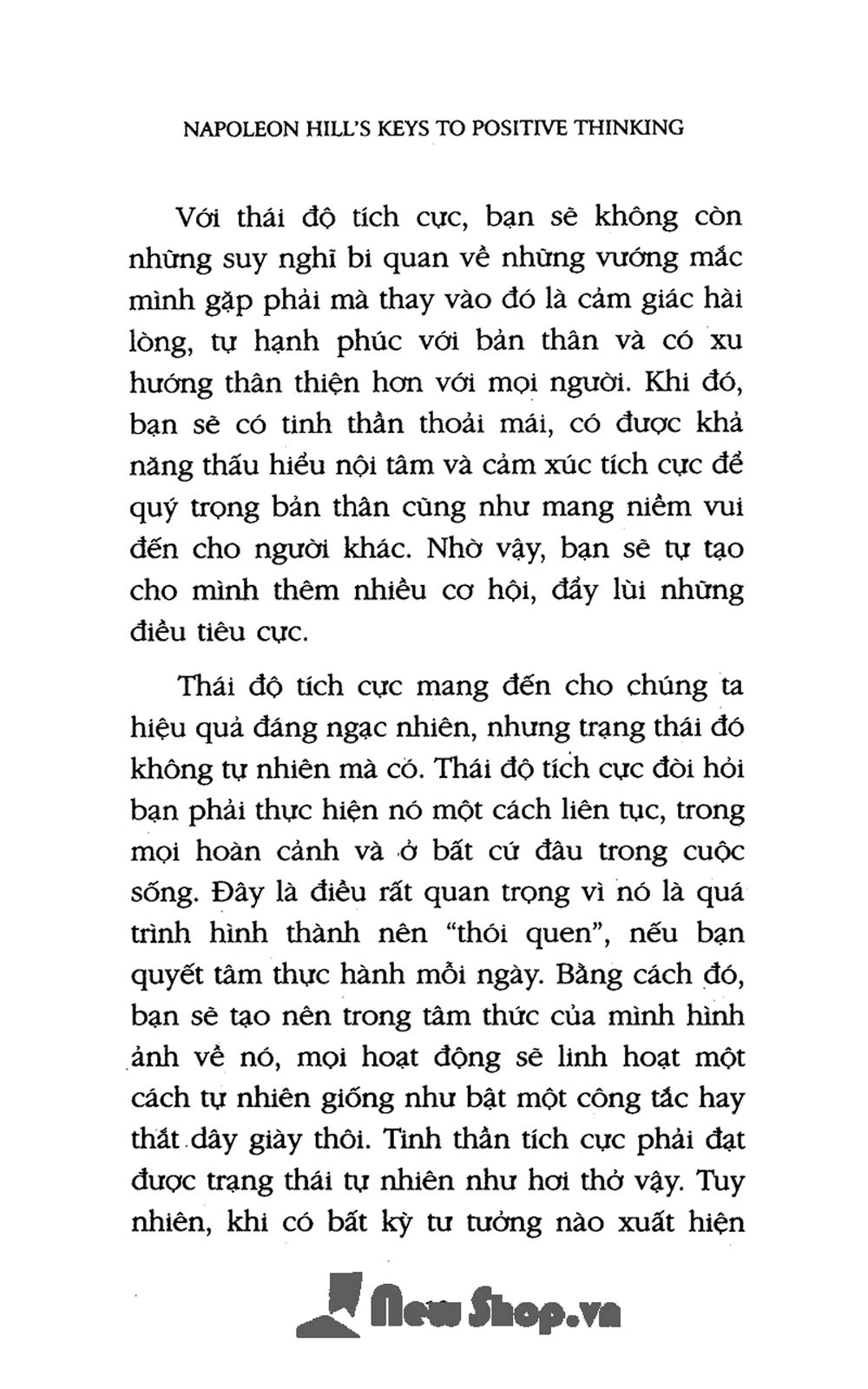 Chìa Khóa Tư Duy Tích Cực _FN