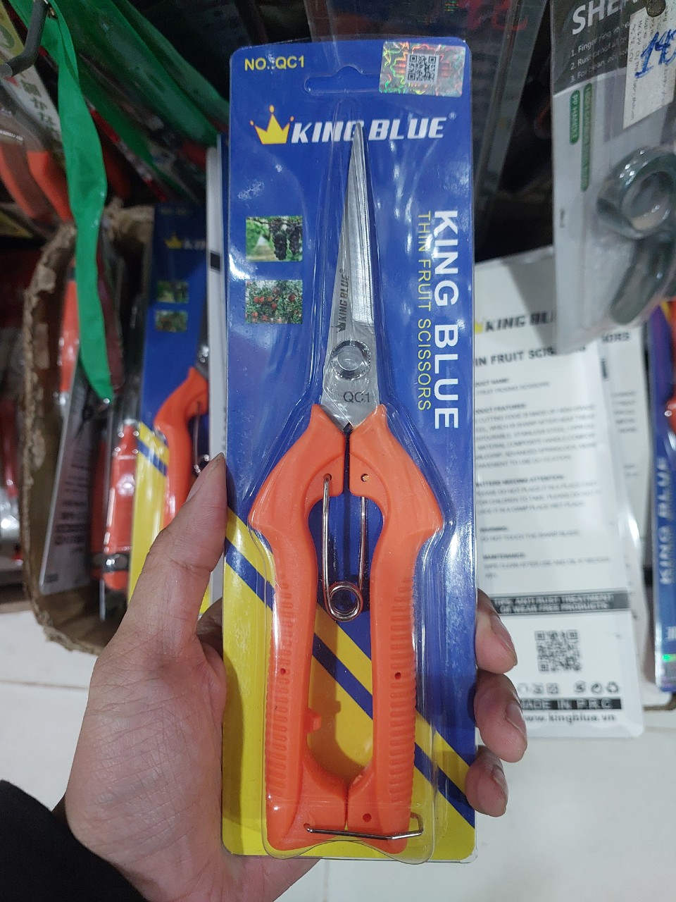 Kéo tỉa cành King Blue chính hãng