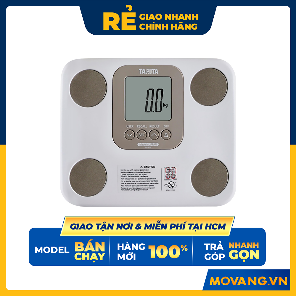 Cân sức khỏe Tanita BC-859 WH20 - Hàng chính hãng