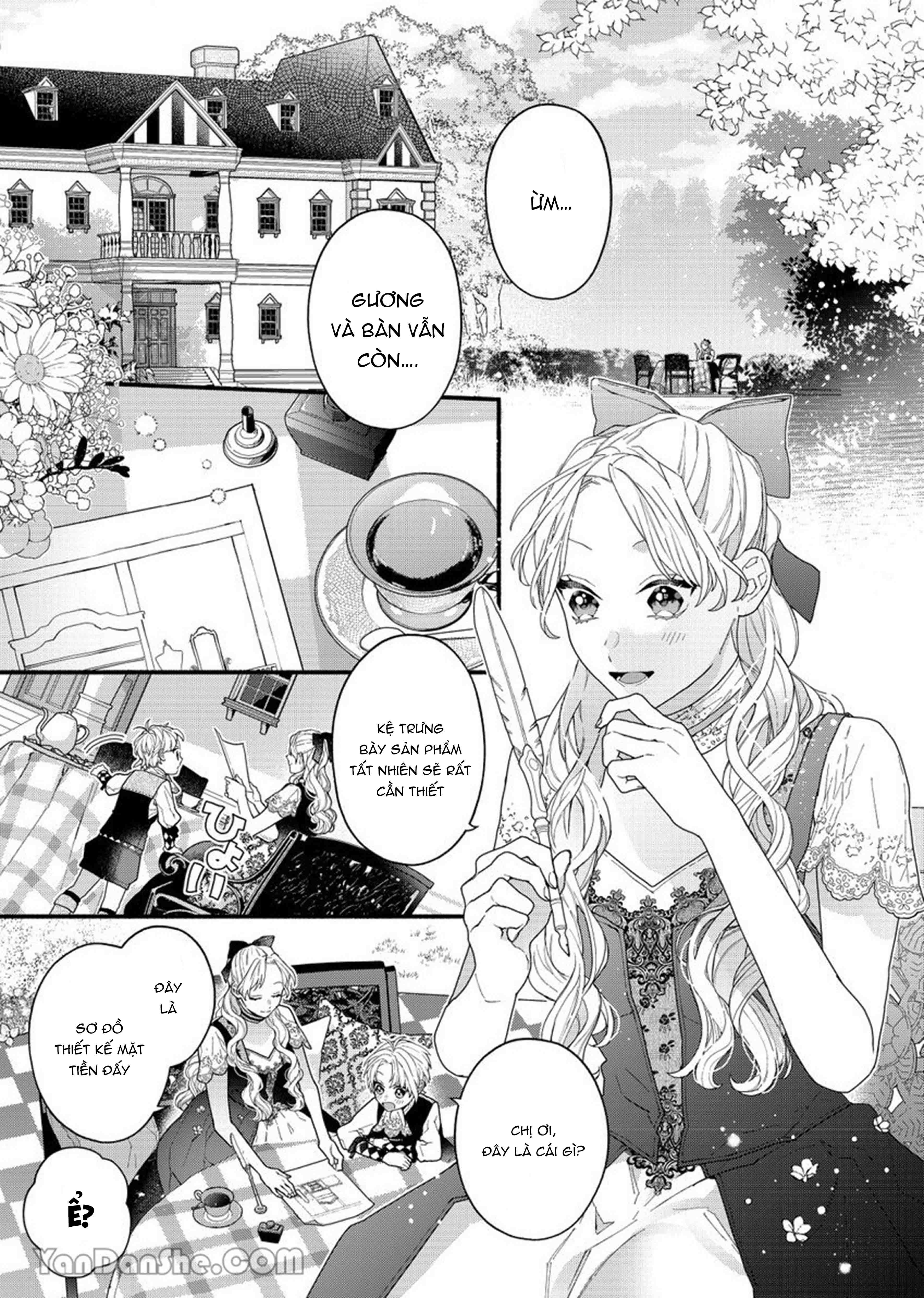 suýt nữa trở thành tiểu thư phản diện chapter 3.1 2